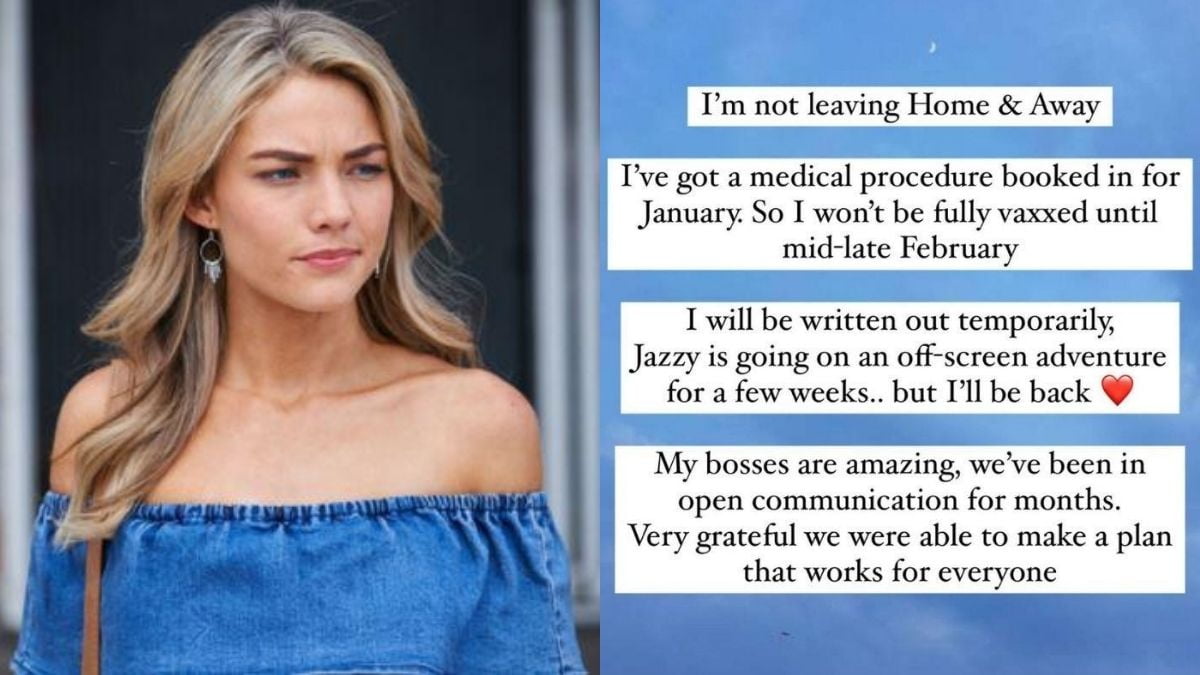 Sam Frost: Home & Away Character Written Out Of Show Until Vaxxed